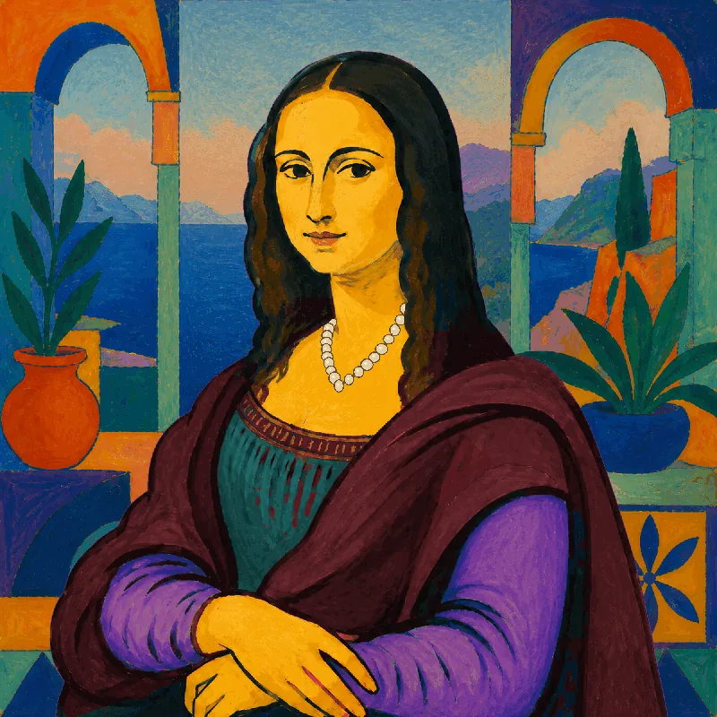 Fauvist Mona Lisa
